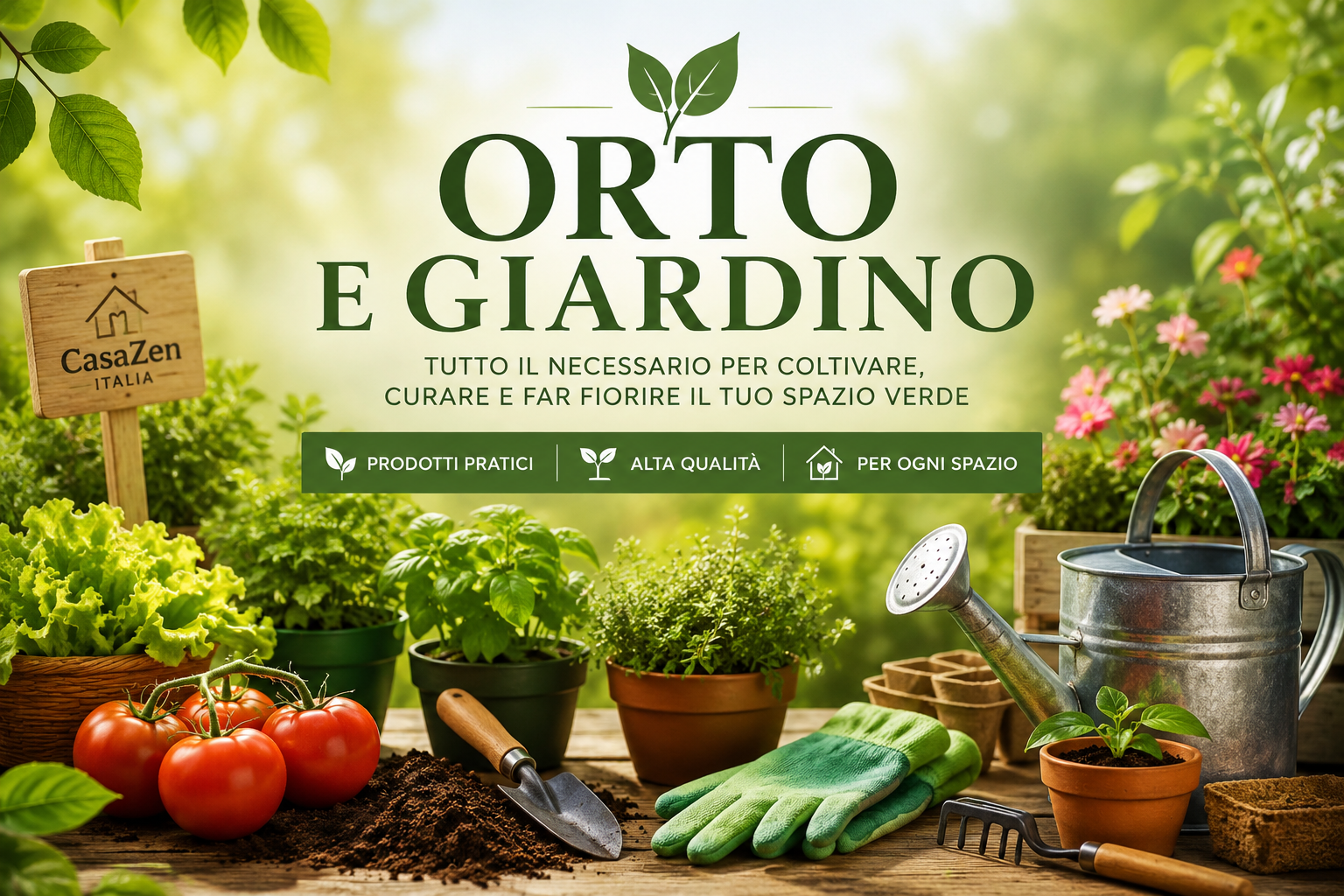 Orto e giardino