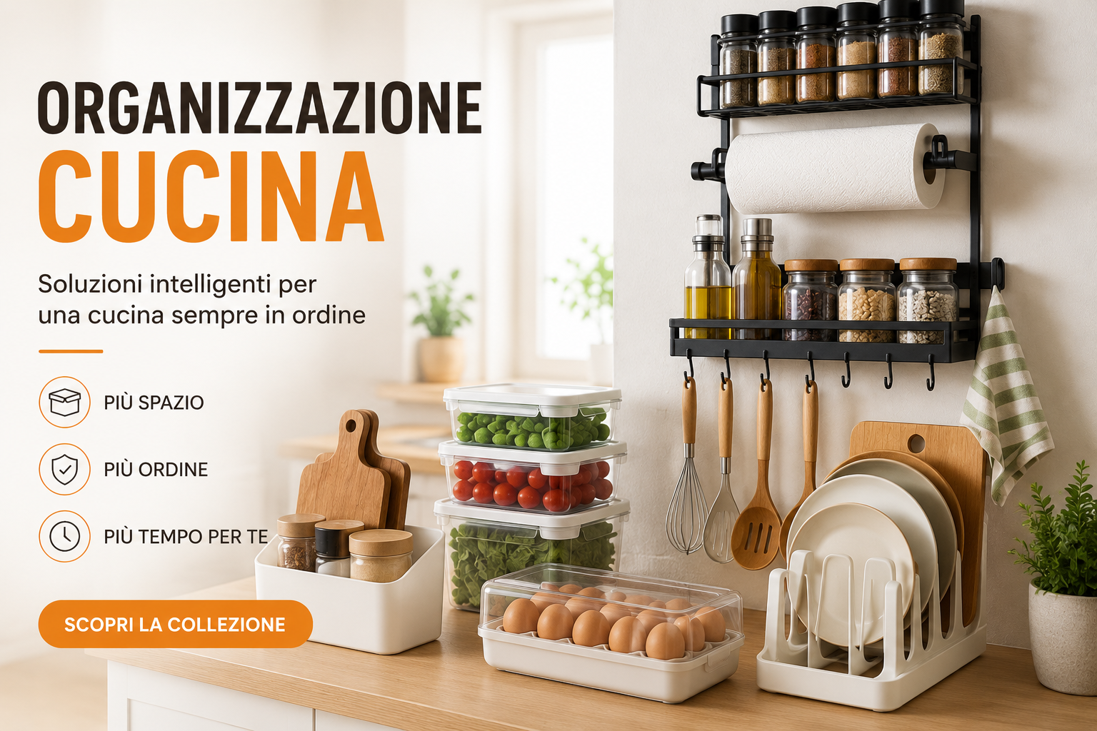 🍳 Organizzazione Cucina